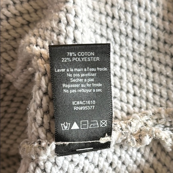 Z Sanctuary Women’s XS White Cowl Neck Sweater with Soft Texture - Picture 6 of 6